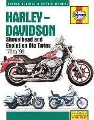 Haynes Harley-davidson Shovelhead and Evolution Big Twins '70 to '99 Repair Manual