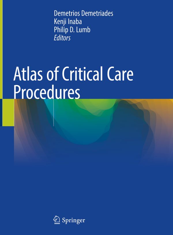 Atlas of Critical Care Procedures | 1:a upplagan