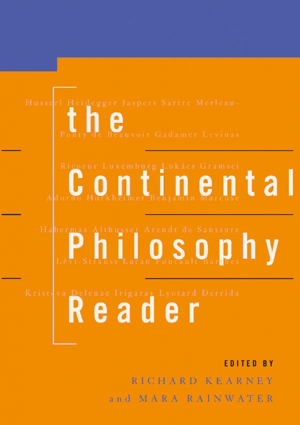 The Continental Philosophy Reader | 2:a upplagan
