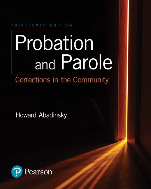 Probation and Parole | 13:e upplagan