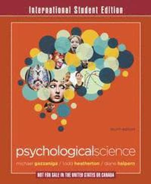 Psychological Science | 4:e upplagan