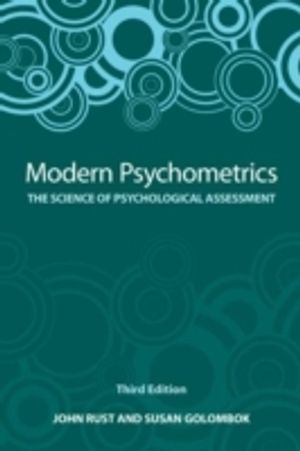 Modern Psychometrics The Science of Psychological Assessment | 3:e upplagan