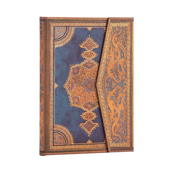 Safavid Indigo (Safavid Binding Art) Midi Lined Hardcover Journal | 0:e upplagan