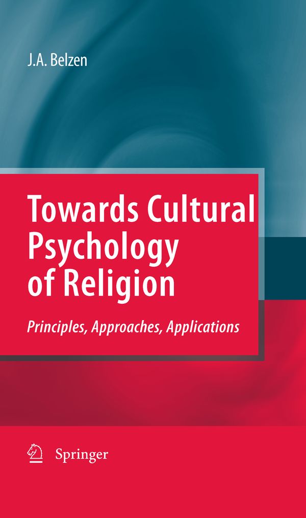 Towards Cultural Psychology of Religion | 1:a upplagan