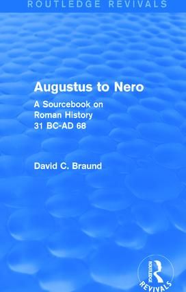 Augustus to Nero (Routledge Revivals) | 1:a upplagan