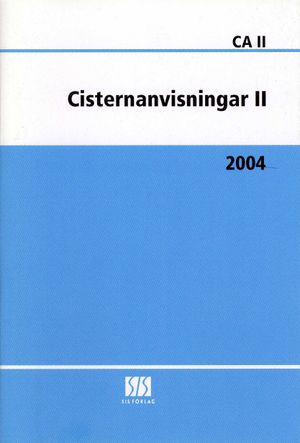 Cisternanvisningar II 2004 |  2:e upplagan