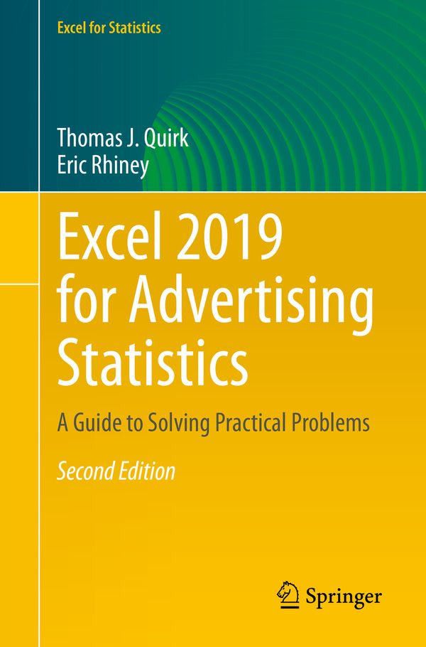 Excel 2019 for Advertising Statistics | 2:a upplagan