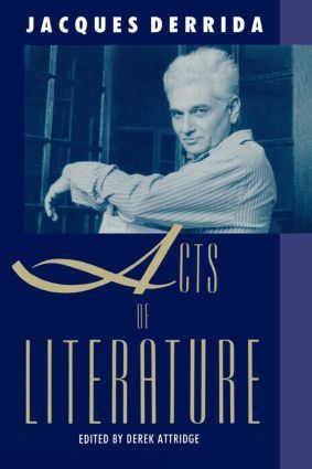 Acts of Literature | 0:e upplagan