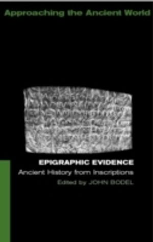 Epigraphic Evidence