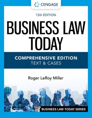 Business Law Today, Comprehensive | 13:e upplagan