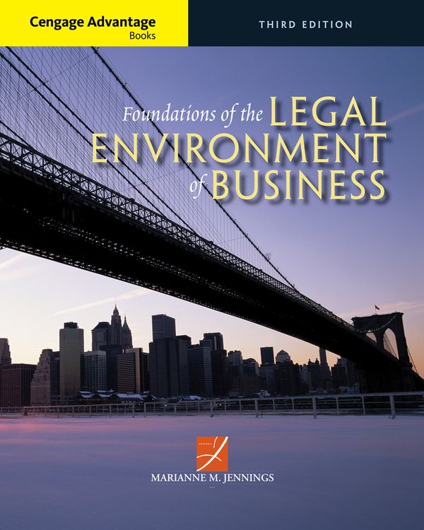 Cengage Advantage Books: Foundations of the Legal Environment of Business | 3:e upplagan
