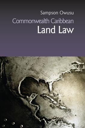 Commonwealth Caribbean Land Law | 1:a upplagan