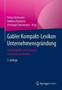 Gabler Kompakt-Lexikon Unternehmensgründung | 3:e upplagan