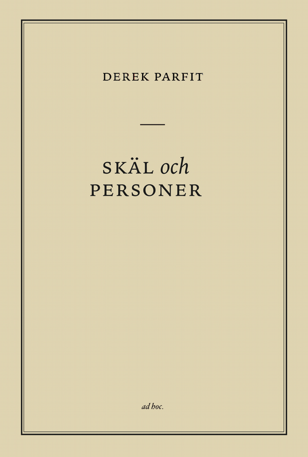 Skäl och personer | 0:e upplagan