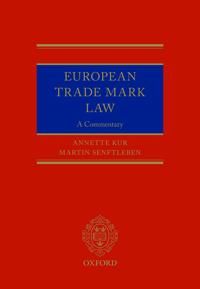 European Trade Mark Law | 0:e upplagan