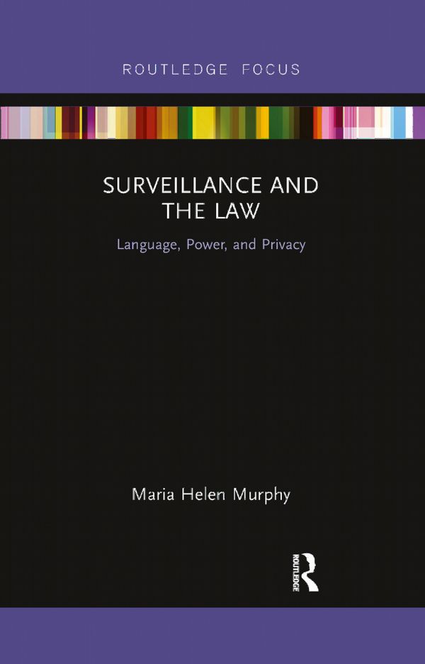 Surveillance and the Law | 1:a upplagan
