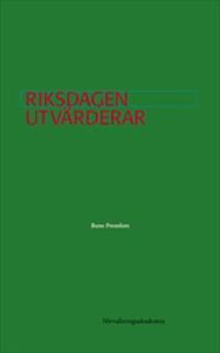 Riksdagen utvärderar | 1:a upplagan