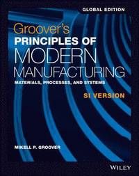 Groover's Principles of Modern Manufacturing | 1:a upplagan