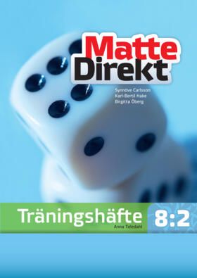 Matte Direkt Träningshäfte 8:2 (5-pack) - ny upplaga