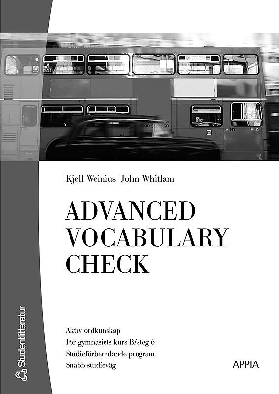 Advanced Vocabulary Check: Engelska 6 | 2:a upplagan