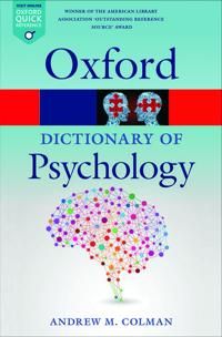 A Dictionary of Psychology | 0:e upplagan