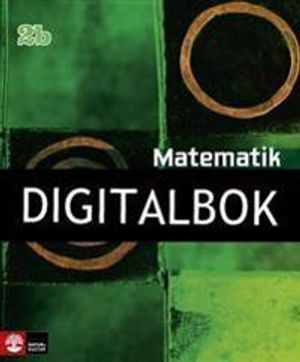 Matematik 5000 Kurs 2b Grön Lärobok Digitalbok ljud | 1:a upplagan