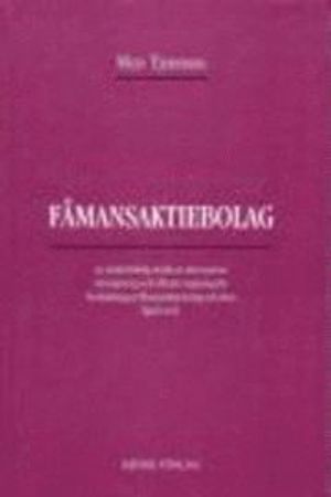 Fåmansaktiebolag