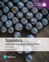 Statistics: Informed Decisions Using Data, Global Edition | 5:e upplagan