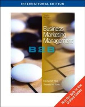 Business Marketing Management | 10:e upplagan