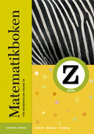 Matematikboken Z Grön |  2:e upplagan