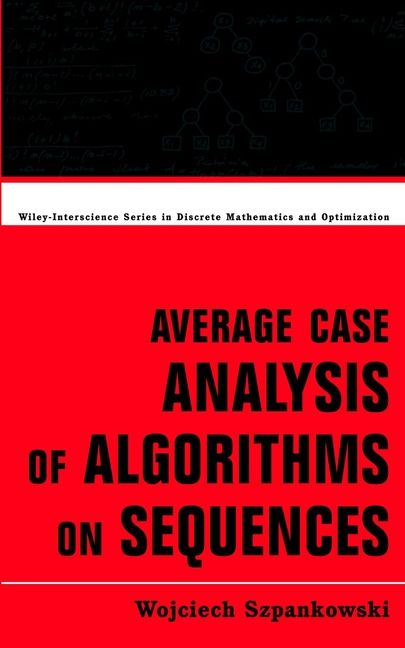 Average Case Analysis of Algorithms on Sequences | 1:a upplagan