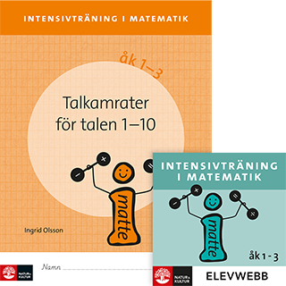 Intensivträning i matematik Talkamrater för talen 1-10, elevhäfte | 1:a upplagan
