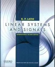 Linear Systems and Signals