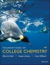Foundations of College Chemistry, 15th Edition