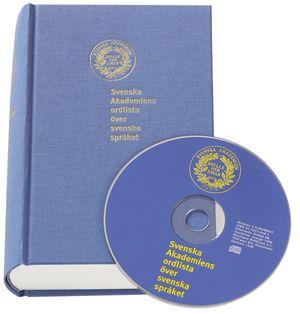 Svenska akademiens ordlista över det svenska språket : inkl. CD-rom. | 1:a upplagan