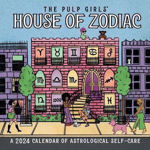 Pulp Girls' House of Zodiac Wall Calendar 2024