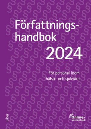 Författningshandbok 2024, bok med onlinetjänst | 55:e upplagan