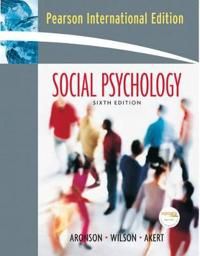 Social Psychology | 6:e upplagan