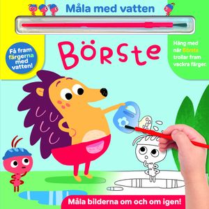 Måla med vatten : Börste