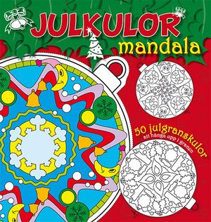 Julkulor - mandala (röd) | 1:a upplagan