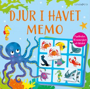 Djur i havet memo - Spel och faktabok