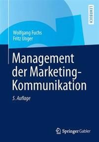 Management der Marketing-Kommunikation | 5:e upplagan