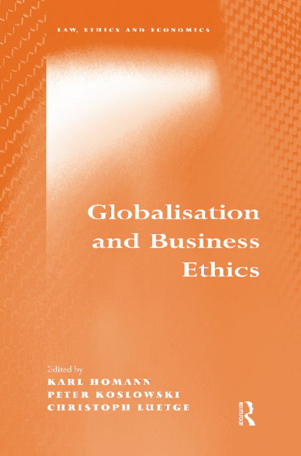 Globalisation and Business Ethics | 1:a upplagan