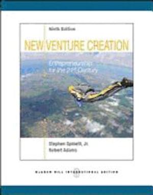 New Venture Creation: Entrepreneurship for the 21st Century | 9:e upplagan