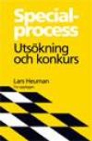 Specialprocess : utsökning och konkurs | 7:e upplagan