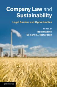 Company Law and Sustainability | 0:e upplagan