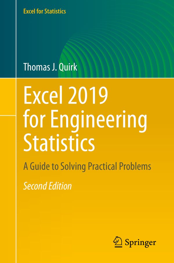 Excel 2019 for Engineering Statistics | 2:a upplagan