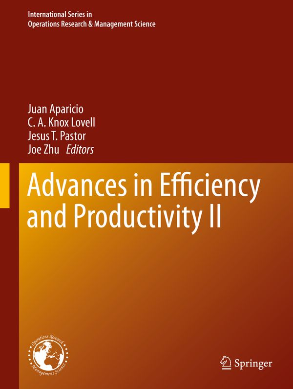 Advances in Efficiency and Productivity II | 1:a upplagan