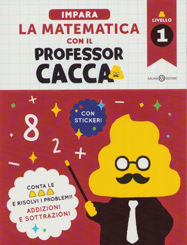 Lär dig matematik med professor Poop # 1 (Italienska) | 0:e upplagan