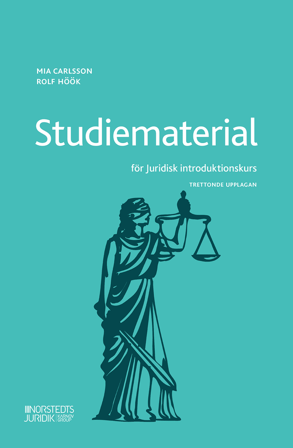 Studiematerial för Juridisk introduktionskurs | 13:e upplagan